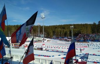 Российский лыжник повздорил с соперниками на гонках в Лахти