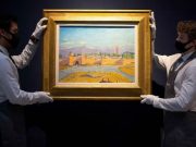 Анджелина Джоли продала картину Черчилля за рекордную сумму