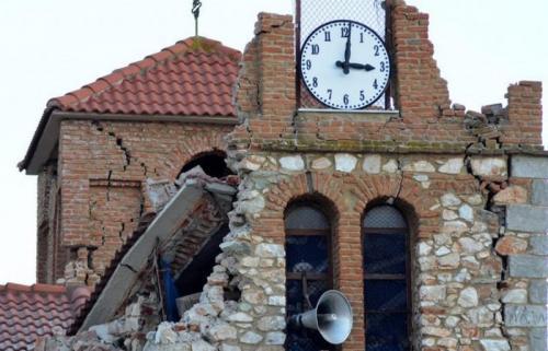 Третье кряду землетрясение в центральной Греции