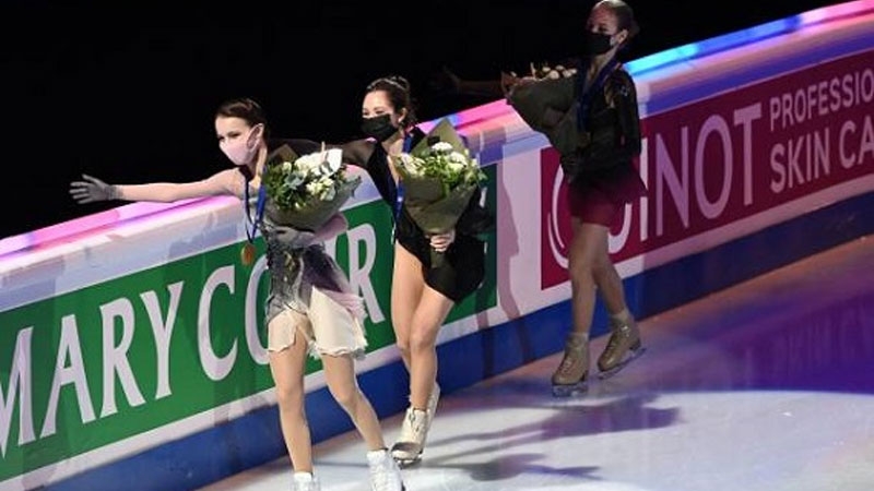 Впервые в истории: российские фигуристки забрали все медали на чемпионате мира