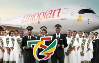 Авиакомпания Ethiopian Airline отметила 8 апреля свое 75-летие