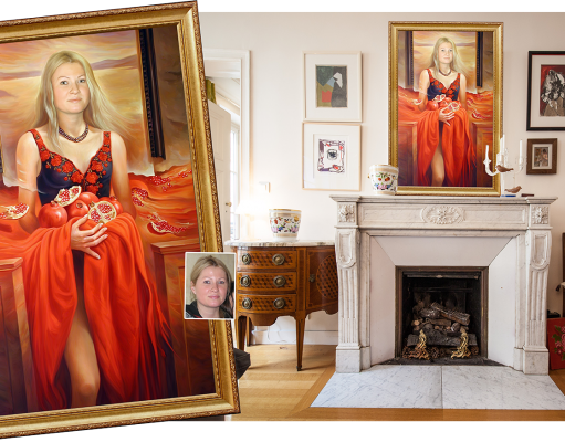 Портрет по фото – лучший подарок для именинника