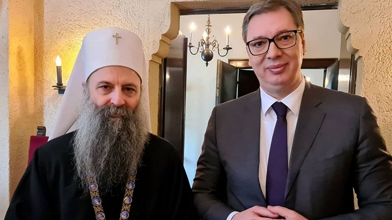 Президент Сербии поздравил нового главу СПЦ
