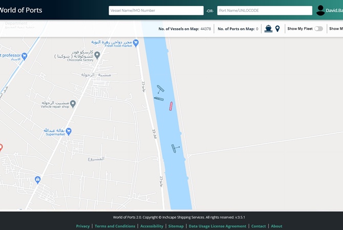 Застрявший в Суэцком канале контейнеровоз сняли с мели. Судоходство откроют в ближайшее время